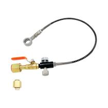 Adaptador De Recarga De CO2 Grande Com Conexão Rápida Para Cilindro Sodastream Com Manômetro E Adaptador De Recarga De CO2 Grande Com Conexão Rápida Para Cilindro Sodastream Com Manômetro E