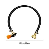 Adaptador De Recarga De Gás Com Válvula À Prova De Vazamentos, Mangueira Trançada, Tubo De Borracha,