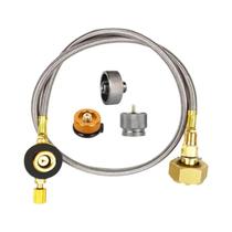 Adaptador De Recarga Para Fogão a Gás De Camping Ao Ar Livre, Conector De Cilindro De Tanque De