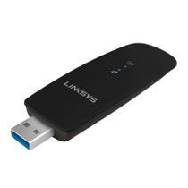 Adaptador de rede sem fio USB Linksys WUSB6300 AC1200 Adaptador de rede sem fio USB Linksys WUSB6300 AC1200