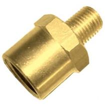 Adaptador de Redução Luva Lubefer 1/2 Fêmea x 1/4 Rosca Macho Aço