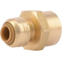 Adaptador de redução SharkBite U066LFA 1/4 x 1/2 polegada FNPT