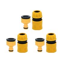 Adaptador De Reparo Para Conector Rápido De Mangueira De Jardim Macho Duplo De 1/2 Polegada Para