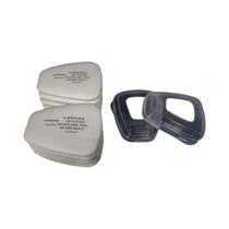 Adaptador De Retentor De Filtro 5N11 À Prova De Poeira Para Respiradores 3M 6200 7502 6800 FF402