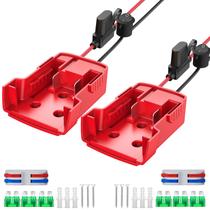 Adaptador de roda elétrica Azocek para Milwaukee 18V, pacote com 2 baterias Adaptador de roda elétrica Azocek para Milwaukee 18V, pacote com 2 baterias