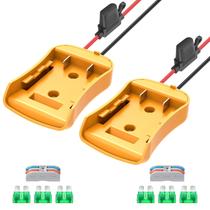 Adaptador de roda elétrica ChoikWong para bateria Dewalt 20V x2