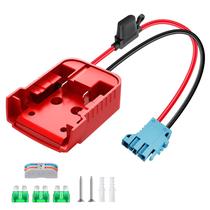 Adaptador de roda elétrica Milwaukee M18 Bateria 18V com cablagem