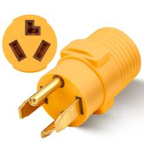 Adaptador de secador MECMO de 4 pinos macho para 3 pinos fêmea 30A 120V/240V