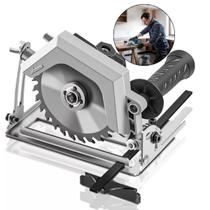 Adaptador de Serra Circular com Disco de Corte para Parafusadeira Furadeira Máquina em Metal Profissional