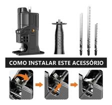 Adaptador De Serra Tico Tico Para Furadeira E Parafusadeira