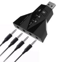 Adaptador de Som USB 2.0 Externo 7.1 Canais XT-2031 - Xtrad Adaptador de Som USB 2.0 Externo 7.1 Canais XT-2031 - Xtrad