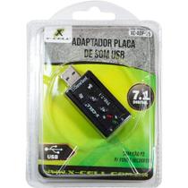 Adaptador de Som USB 7.1 XC-ADP-35 Flex Adaptador de Som USB 7.1 XC-ADP-35 Flex