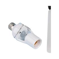 Adaptador De Soquete De Lâmpada Com Sensor De Movimento 360 Graus E27 AC85-265V Com Interruptor De
