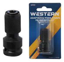 Adaptador De Soquete Para Chave Impacto 1/2 Em Bits 1/4 Pret Adaptador De Soquete Para Chave Impacto 1/2 Em Bits 1/4 Pret