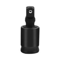 Adaptador De Soquete Retrátil Com Junta Articulada Giratória 360 Graus De 1/2, 3/8 E 1/4 Polegadas