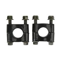 Adaptador De Suporte Para Guidão Preto De 22mm Para Motocicleta ATV Quad E Bicicleta De Terra