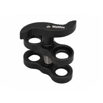 adaptador de suporte para laternas e cameras para mergulho