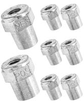 Adaptador de terminal de bateria de carro de 4 pares de liga de zinco 3/8"