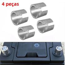 Adaptador De Terminal Negativo De Bateria 16mm (2 Peças) - Conectores Metálicos Para Carro