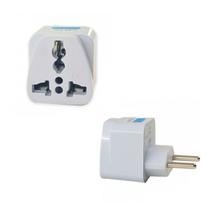 Adaptador de Tomada 2 Pinos Universal Plugue Elétricos 10A Compatibilidade P/ Casa