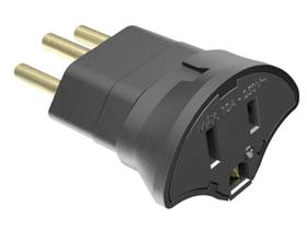 Adaptador de Tomada 2P+T SMS - Tomada Padrão Novo - 64120 Adaptador de Tomada 2P+T SMS - Tomada Padrão Novo - 64120