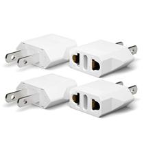 Adaptador de Tomada 4 Unidades EUA/Japão - Plug Americano - Unidapt