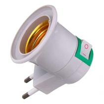 Adaptador De Tomada E27 Para Lâmpadas - Praticidade E Facilidade Na Instalação