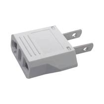 Adaptador de Tomada EUA para UE (1 a 100 Peças) - Adaptador de Viagem Elétrico