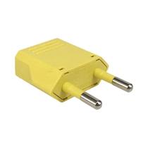 Adaptador de Tomada EUA para UE (1 a 100 Peças) - Adaptador de Viagem Elétrico