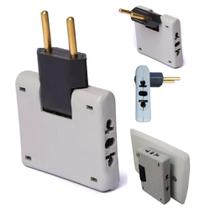 Adaptador De Tomada Flexível 10a Benjamim Articulado Móvel Dobrável
