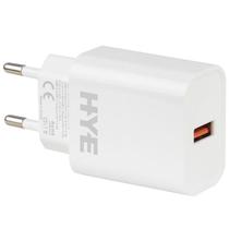 Adaptador de Tomada Hye HYEC165U USB de 22.5 Watts - Branco Adaptador de Tomada Hye HYEC165U USB de 22.5 Watts - Branco