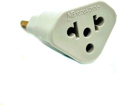 Adaptador De Tomada Nylon 2P+T20A Adaptador De Tomada Nylon 2P+T20A