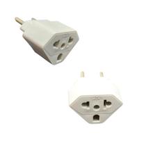 Adaptador De Tomada Padrão Novo E Antigo Universal 10 E 20 Amperes Kit 2 Unidades