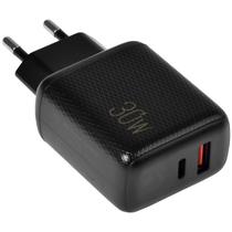 Adaptador de Tomada Player RRC065C USB/USB-C de 30 Watts - Preto