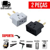 Adaptador de Tomada Ultra Resistente para Secador Air Fryer Microondas Geladeira Benjamin Bivolt