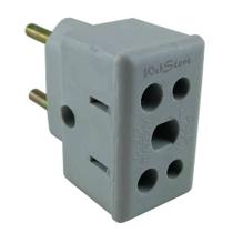 Adaptador de tomada universal 10 A 20 A