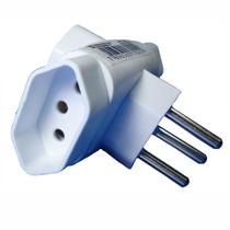 Adaptador de Tomada Universal Triplo 3 Pinos (2P+T) - DNI 7022