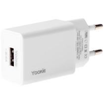 Adaptador de Tomada Yookie KI202Y USB - Branco