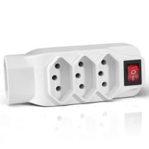 Adaptador De Tomadas 4 Saídas Com Interruptor Wi246 Multilaser Adaptador De Tomadas 4 Saídas Com Interruptor Wi246 Multilaser