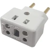 Adaptador de Tomadas Bob Esponja Benjamin 10A 20A Plug Pino Grosso
