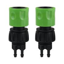 Adaptador De Torneira 1/4'' Com Divisor De 1, 2 Ou 4 Vias Para Irrigação Por Gotejamento, Jardim, Adaptador De Torneira 1/4'' Com Divisor De 1, 2 Ou 4 Vias Para Irrigação Por Gotejamento, Jardim,