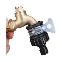 Adaptador De Torneira De Plástico Universal Durável Conexão Rápida Para Lavagem De Carros Irrigação