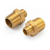 Adaptador de torneira RV WEWE 1/2 a 3/8, redutor de latão, 2 peças Adaptador de torneira RV WEWE 1/2 a 3/8, redutor de latão, 2 peças
