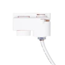 Adaptador De Trilho Branco Com Cabo