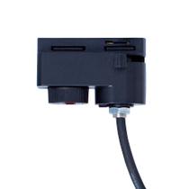 Adaptador De Trilho Preto Com Cabo