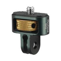 Adaptador de Tripé de Alumínio 1/4"-20 para GoPro 12/11/10/9/8 e Insta360 One X/X2/X3