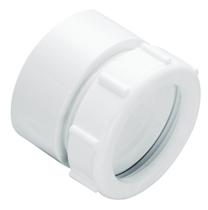 Adaptador de tubo de drenagem Plumb Pak PP999W 1,5" plástico branco Adaptador de tubo de drenagem Plumb Pak PP999W 1,5" plástico branco
