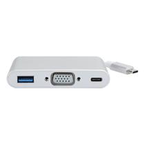 Adaptador De Usb-c Para Vga Multiporta 3 Em 1 Vga Usb 3.1-c