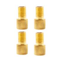 Adaptador De Válvula De Pneus De Bicicleta Dourado 4/5PC FV Para a V Presta Para Schrader Acessórios Adaptador De Válvula De Pneus De Bicicleta Dourado 4/5PC FV Para a V Presta Para Schrader Acessórios