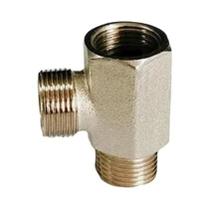 Adaptador De Válvula T De 3 Vias, Conector De Cobre E Latão Para Desviador De Banho, Bidê,